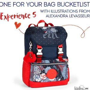 Kipling backpack/ shoulder bag - Alex in Bloom